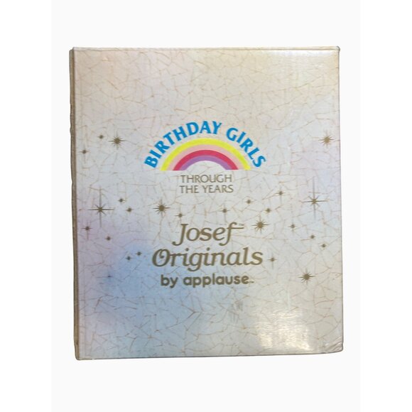 Vintage Porcelain Birthday Girl Figurine Age 20 Collectible Ceramic Statue - Picture 15 of 16